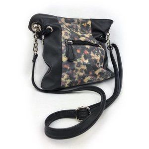 Nicole Miller Cheetah and Black Crossbody
